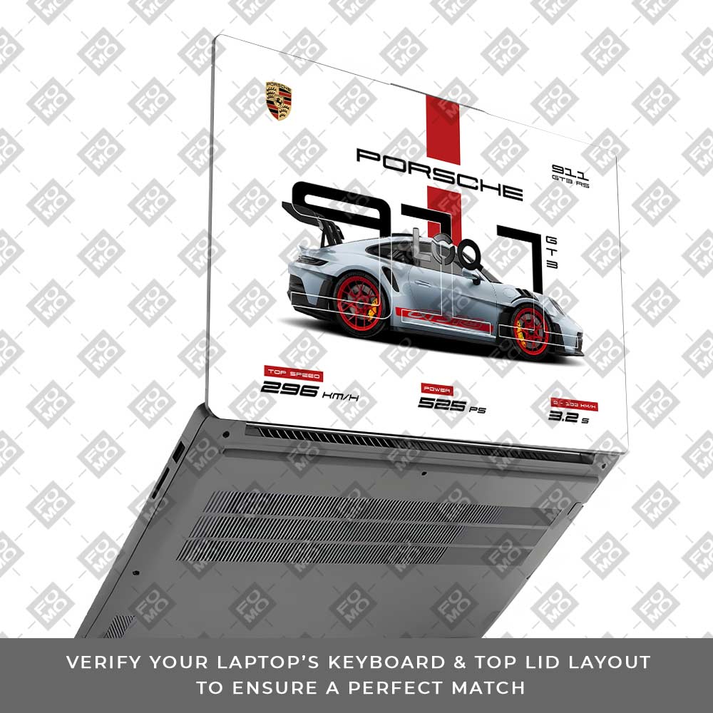 Porsche 911 GT3 RS Lenovo LOQ Essential 15IAX9E Laptop Skin
