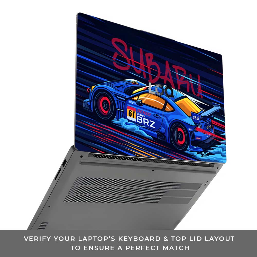 Subaru BRZ Lenovo LOQ Essential 15IAX9E Laptop Skin