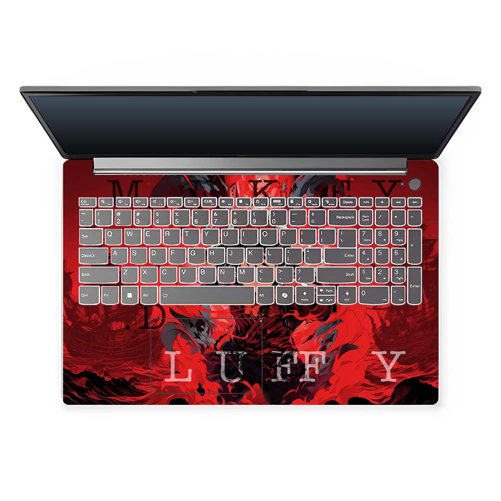 Red King Luffy Lenovo LOQ Essential 15IAX9E 3D Laptop Skin