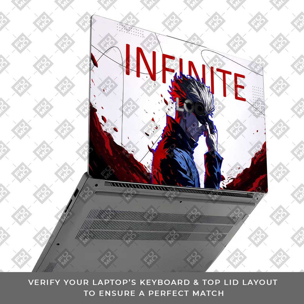 JJK Satoru Gojo Lenovo LOQ Essential 15IAX9E Laptop Skin