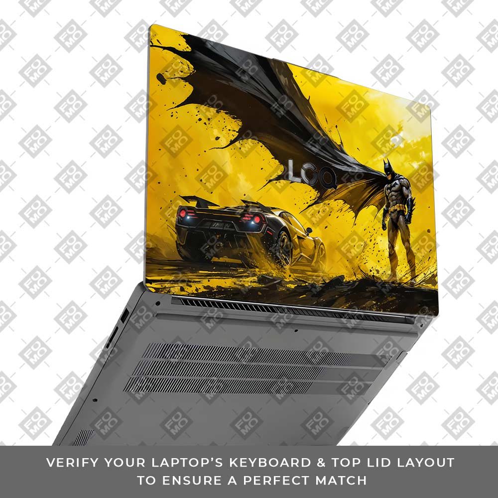 Dark Knight Velocity Lenovo LOQ Essential 15IAX9E Laptop Skin