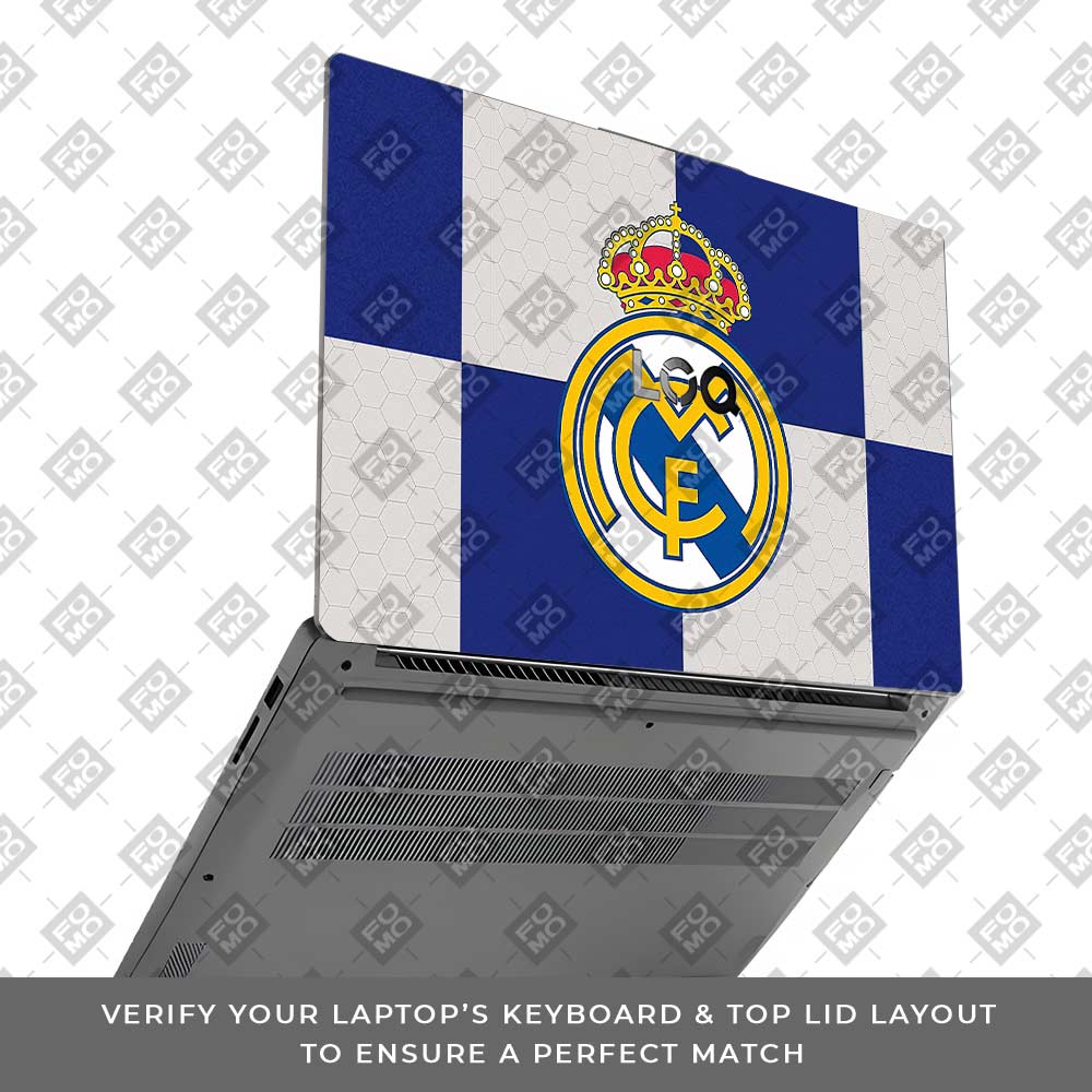 Royal Reign Real Madrid Glory Lenovo LOQ Essential 15IAX9E  Laptop Skin