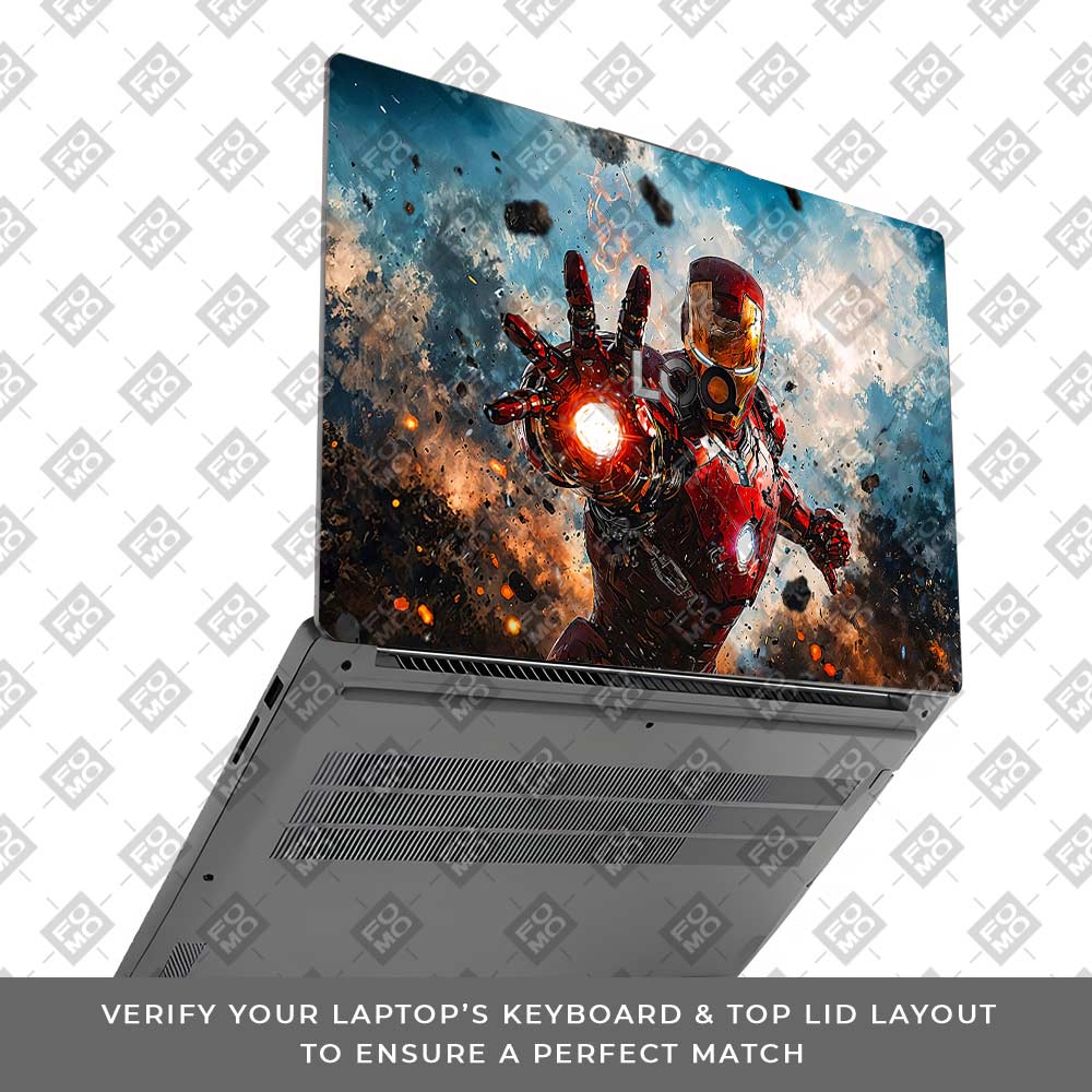 Iron Imapct The Arc Reactor Lenovo LOQ Essential 15IAX9E  Laptop Skin
