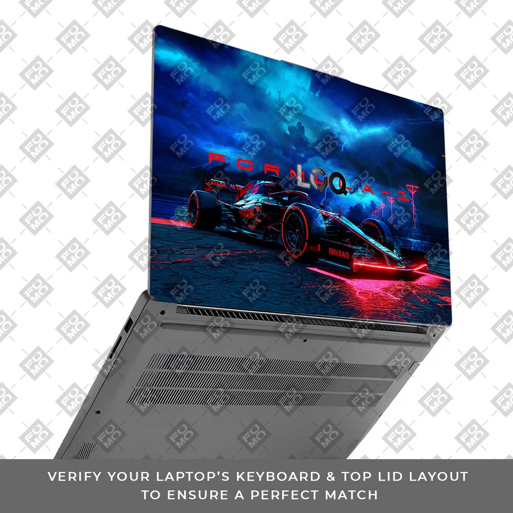 Fututristic Formula 1 Lenovo LOQ Essential 15IAX9E  Laptop Skin