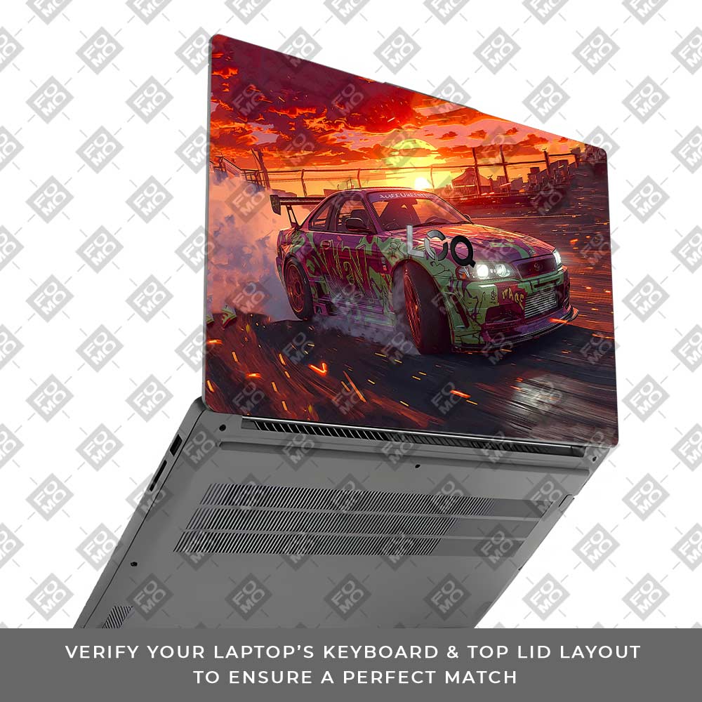 Tokyo Drift Vibes Lenovo LOQ Essential 15IAX9E  Laptop Skin