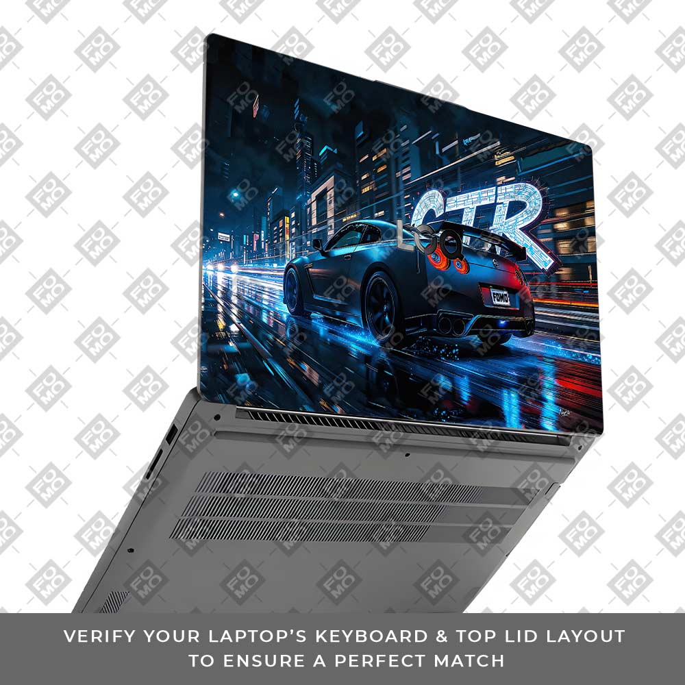 Neon GTR Nights Lenovo LOQ Essential 15IAX9E  Laptop Skin