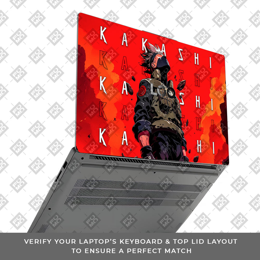 Kakashi Hatake Inferno Lenovo LOQ Essential 15IAX9E Laptop Skin