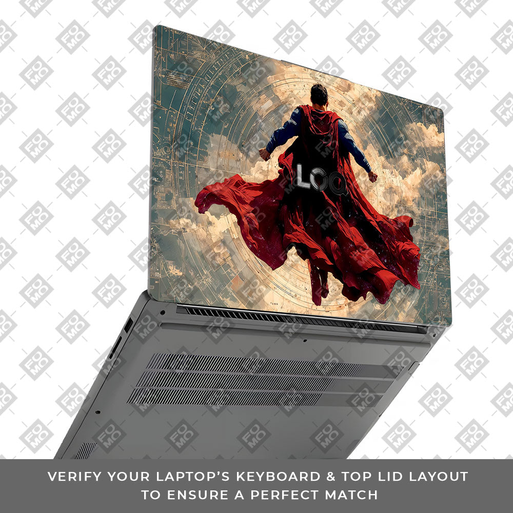Superman Ascends Lenovo LOQ Essential 15IAX9E Laptop Skin