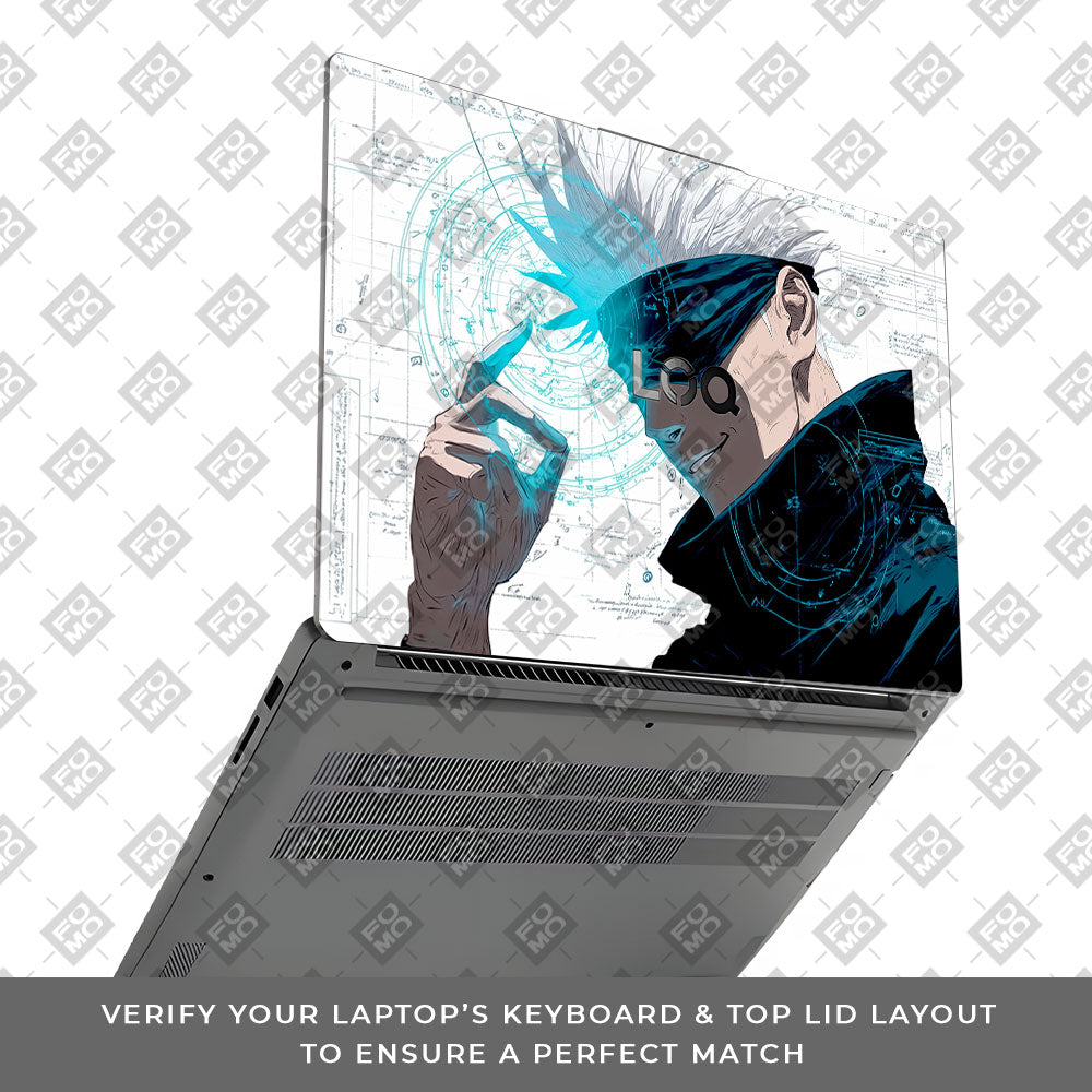 Gojo Satoru Power Lenovo LOQ Essential 15IAX9E Laptop Skin