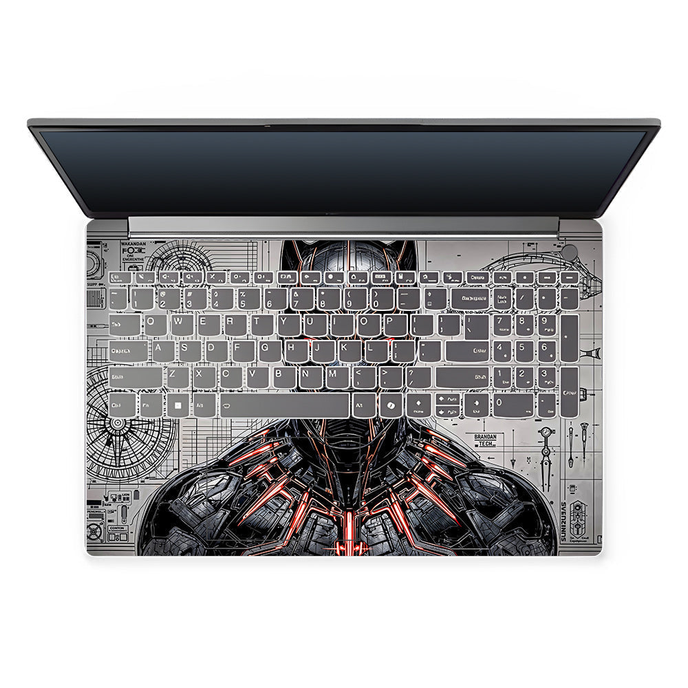 Black Panther Vibranium Tech Lenovo LOQ Essential 15IAX9E 3D Laptop Skin