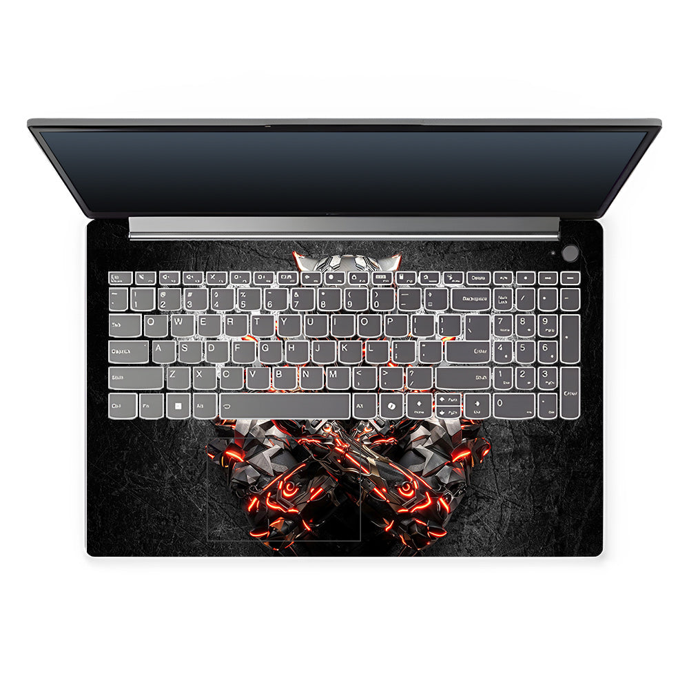 Black Panther Glowing Fury Lenovo LOQ Essential 15IAX9E Laptop Skin