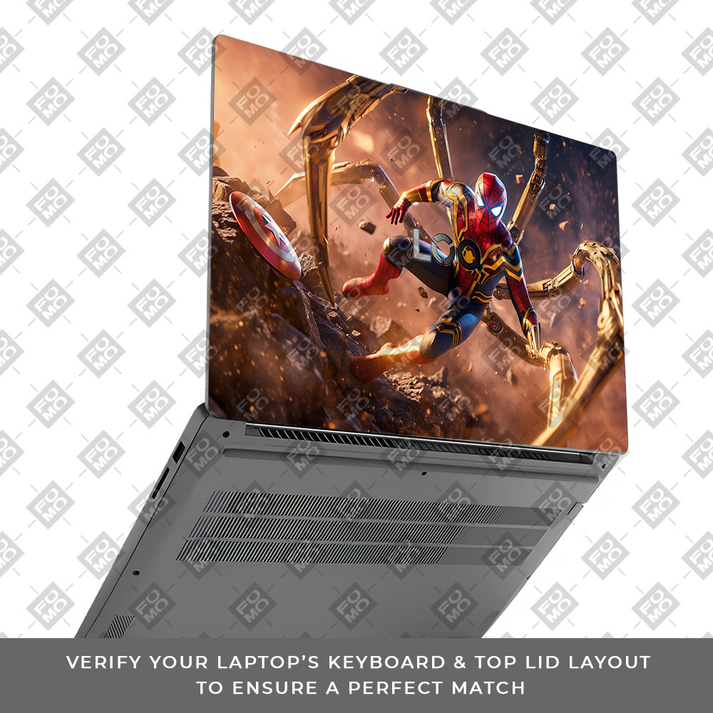 Spider Man Mech Arms Lenovo LOQ Essential 15IAX9E Laptop Skin