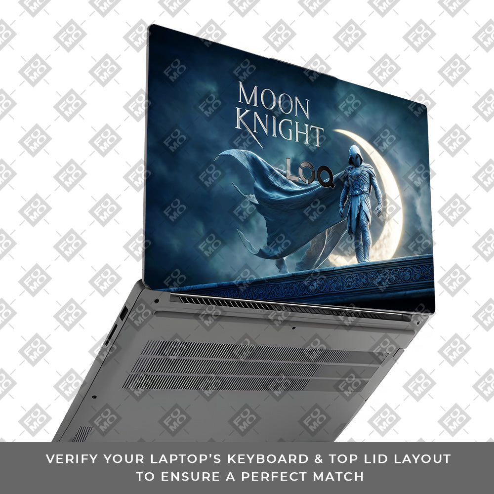 Moon Knight Lunar Vigil Lenovo LOQ Essential 15IAX9E Laptop Skin