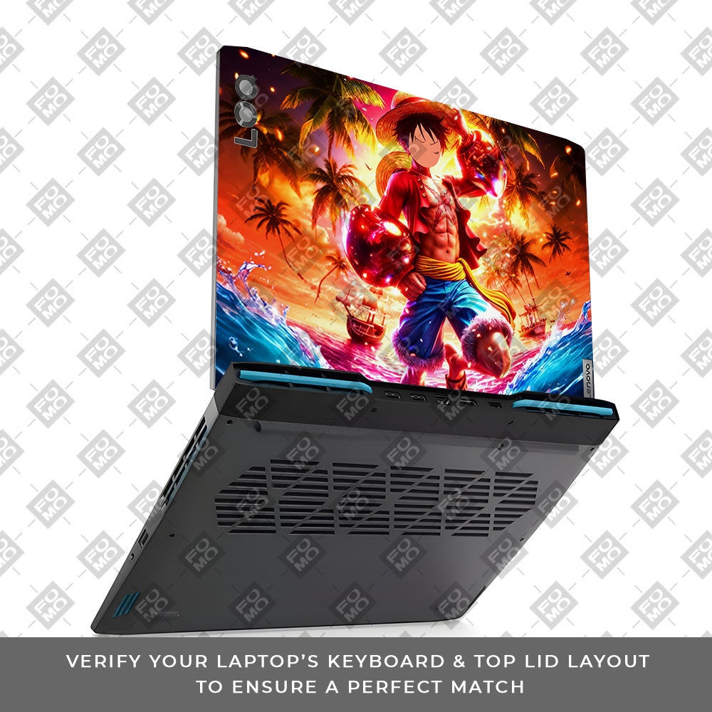 Luffy's Radiant Will Lenovo LOQ 2023 15IRH8, 15APH8 Laptop Skin