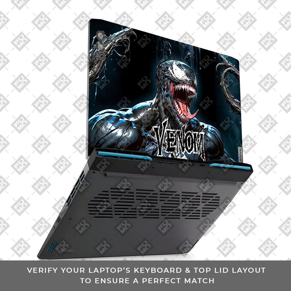 Venom Unchained Lenovo LOQ 2023 15IRH8, 15APH8 Laptop Skin