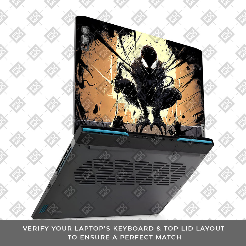 Shadow Spiderman Lenovo LOQ 2023 15IRH8, 15APH8 Laptop Skin