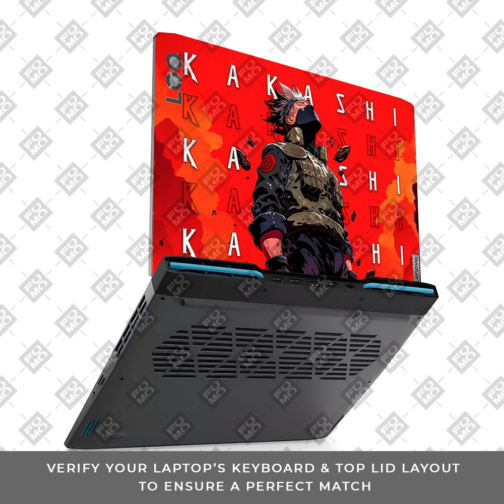 Kakashi Hatake Inferno Lenovo LOQ 2023 15IRH8, 15APH8 Laptop Skin