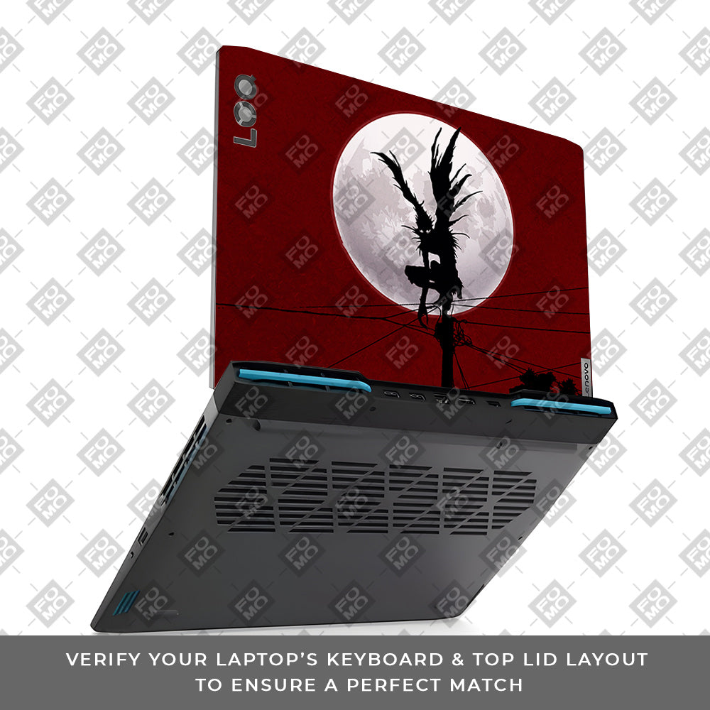 Death Note Ryuk Shinigami Lenovo LOQ 2023 15IRH8, 15APH8 Laptop Skin