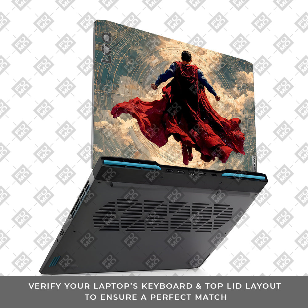 Superman Ascends Lenovo LOQ 2023 15IRH8, 15APH8 Laptop Skin