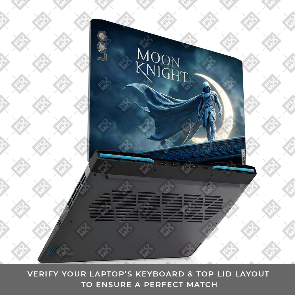 Moon Knight Lunar Vigil Lenovo LOQ 2023 15IRH8, 15APH8 Laptop Skin