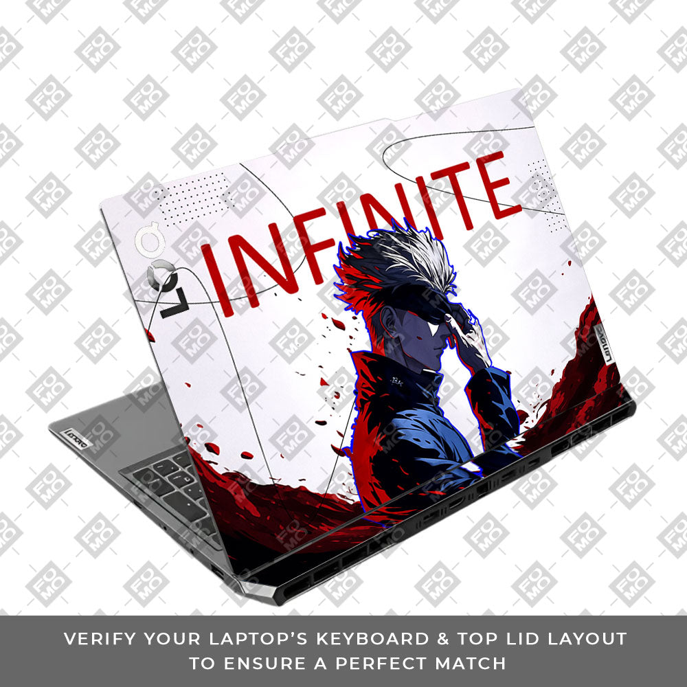 JJK Satoru Gojo Lenovo LOQ 2024, 2025 Laptop Skin