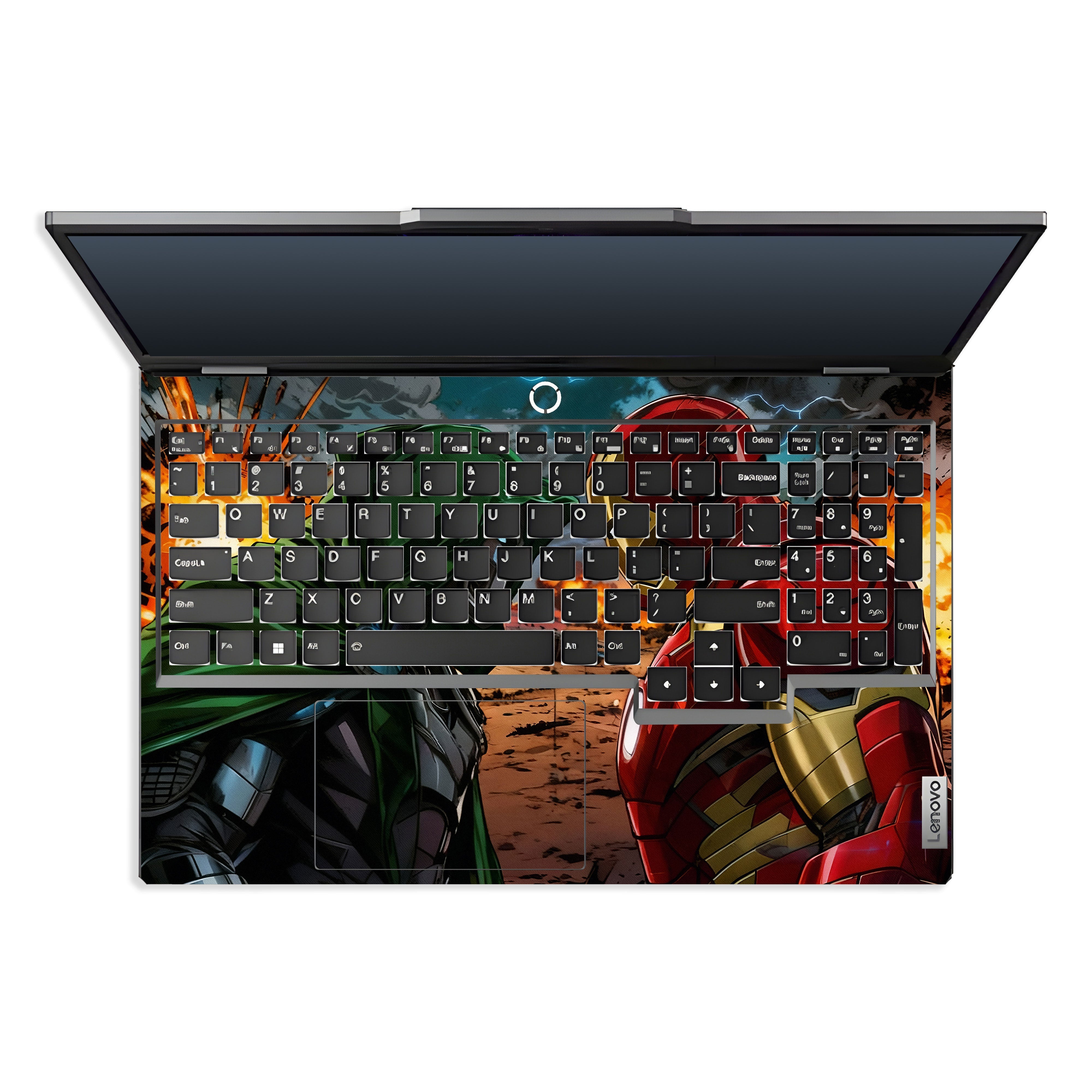 Iron Man vs Doom Lenovo LOQ 2024, 2025 3D Laptop Skin