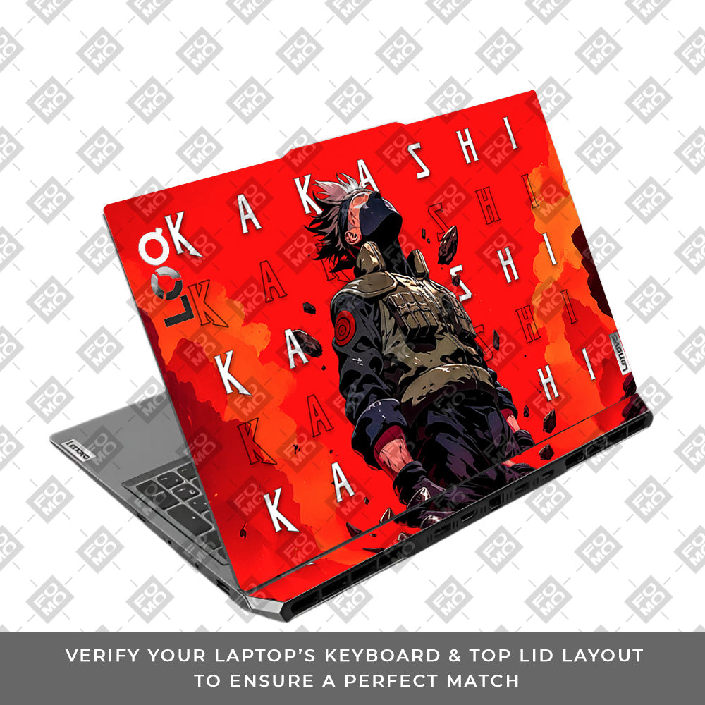 Kakashi Hatake Inferno Lenovo LOQ 2024, 2025 Laptop Skin