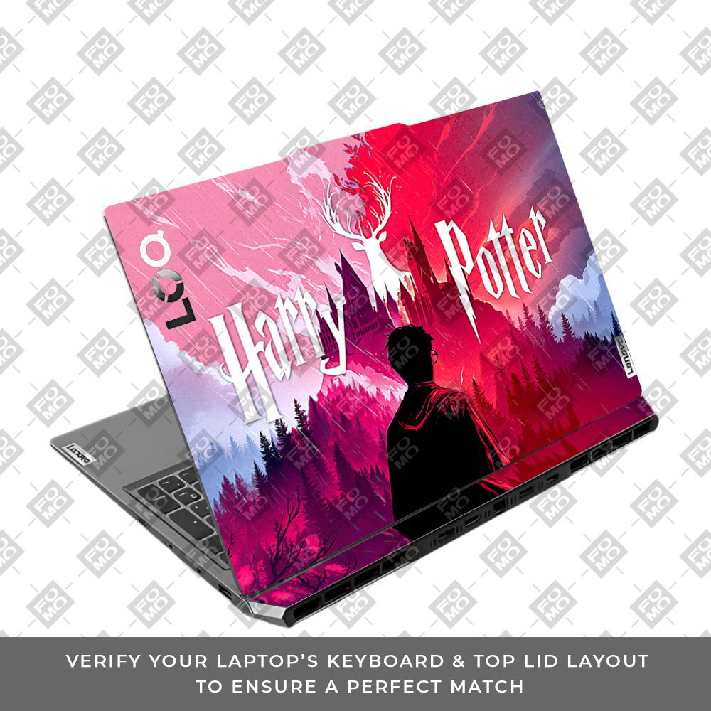 Harry Potter Magical Hogwarts Lenovo LOQ 2024, 2025 Laptop Skin