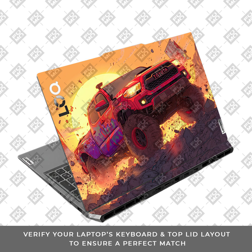 Toyota Off Road Beast Lenovo LOQ 2024, 2025 Laptop Skin