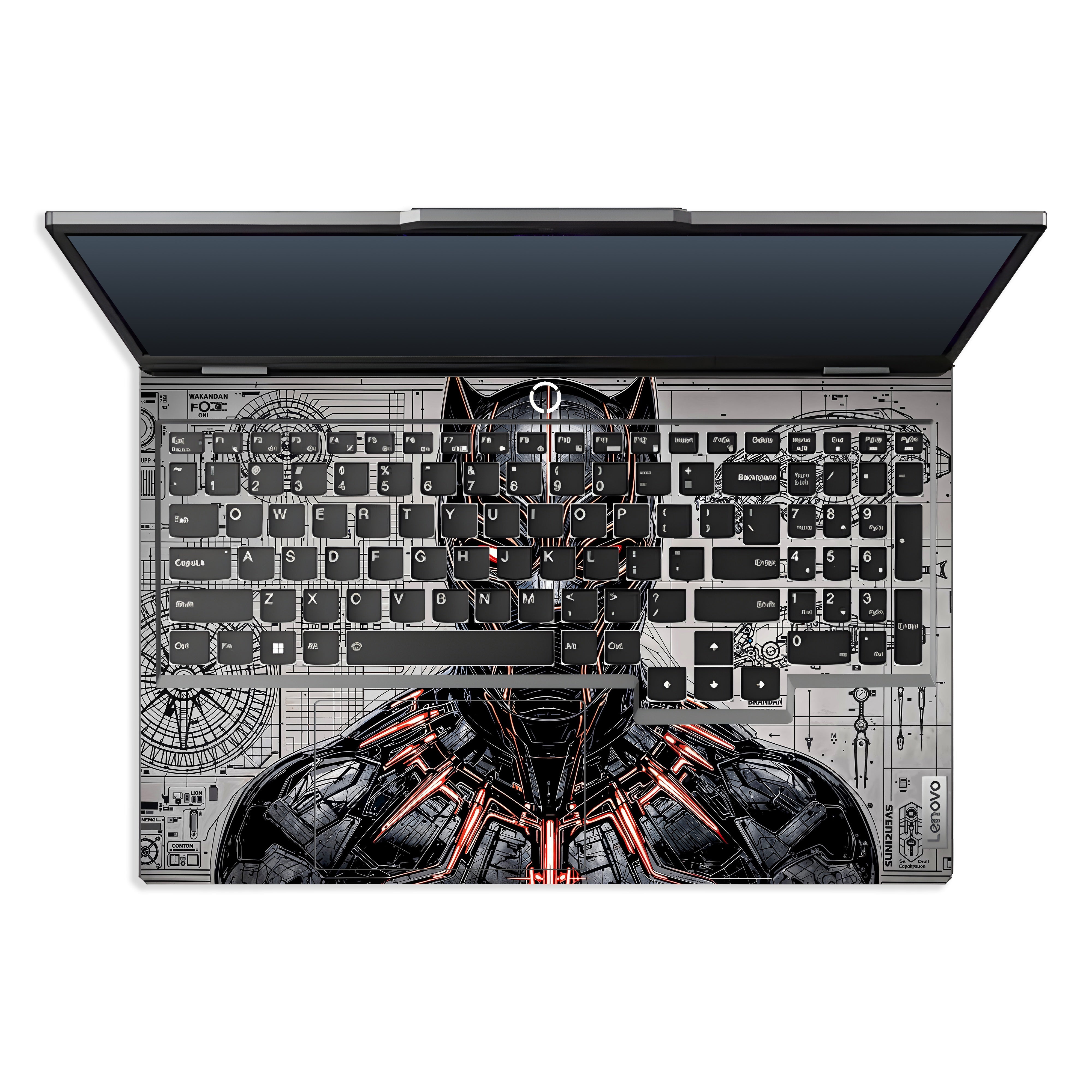 Black Panther Vibranium Tech Lenovo LOQ 2024, 2025 Laptop Skin