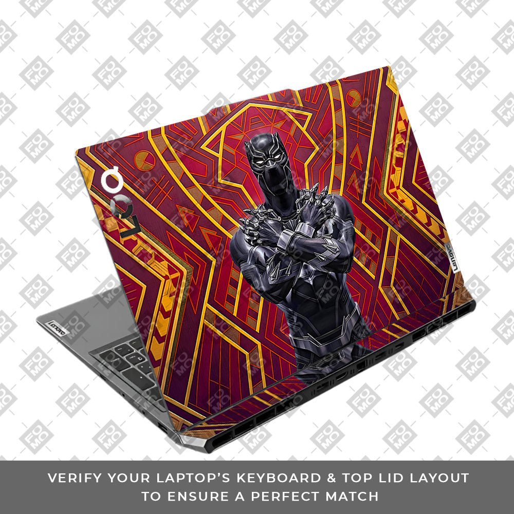 Wakanda Royal Power Lenovo LOQ 2024, 2025 3D Laptop Skin