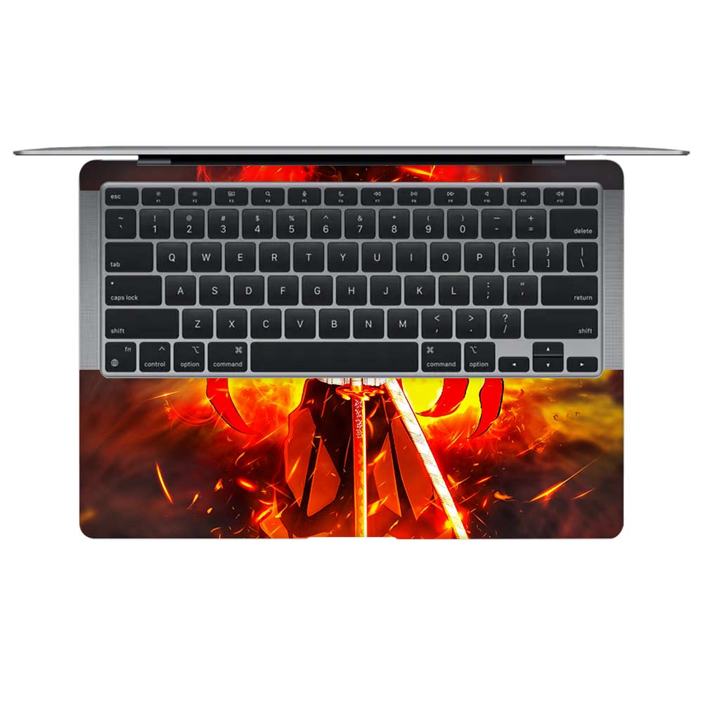 Flame Hashira Rengoku MacBook Air 13 Intel 2020 Laptop Skin