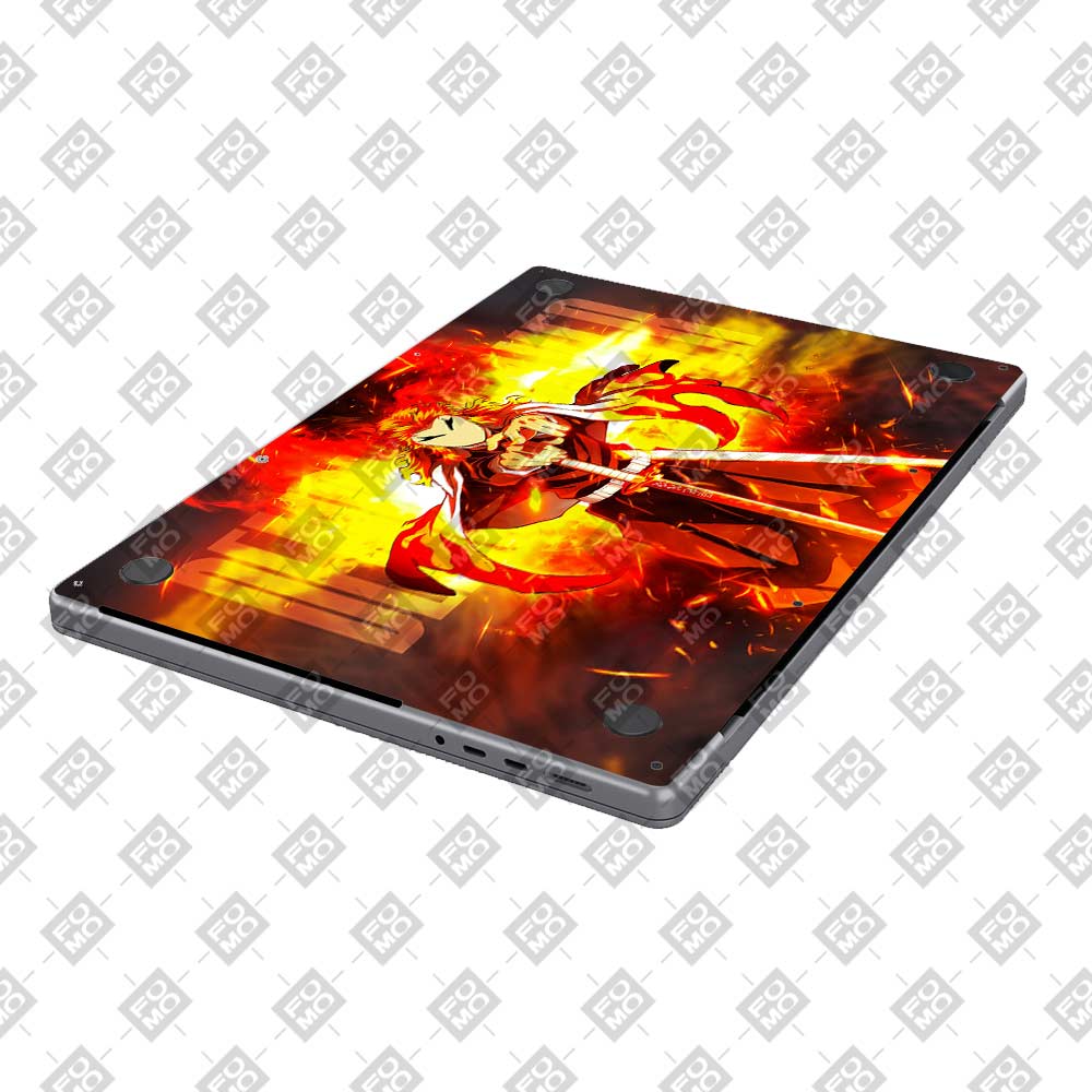 Flame Hashira Rengoku MacBook Air 13 M1 2020 Laptop Skin