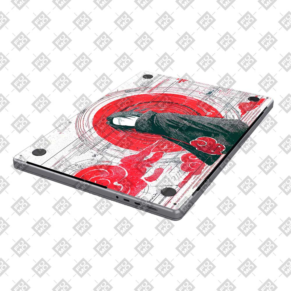 Itachi Uchiha Mark of the Akatsuki MacBook Air 13 Intel 2020 Laptop Skin