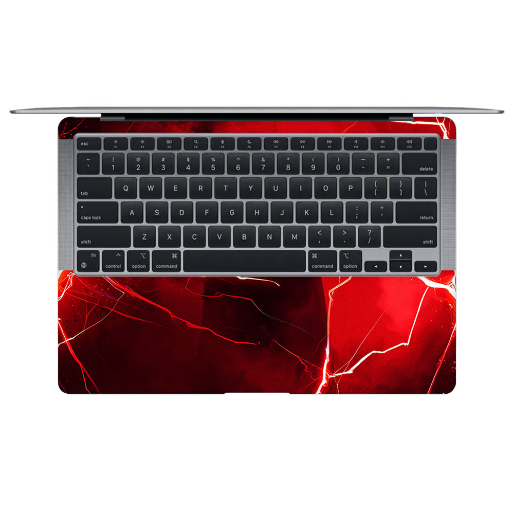Red Rage Batman MacBook Air 13 M1 2020 Laptop Skin