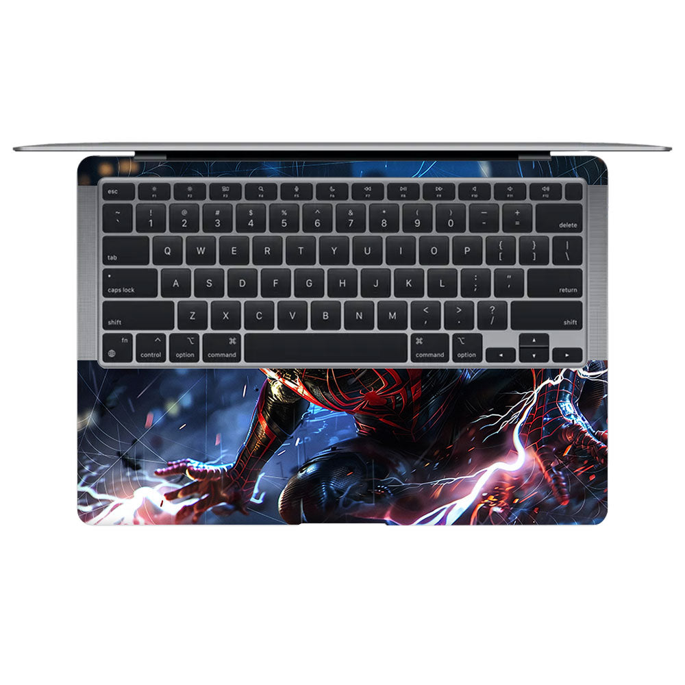 Miles Morales Shockwave MacBook Air 13 Intel 2020 3D Laptop Skin