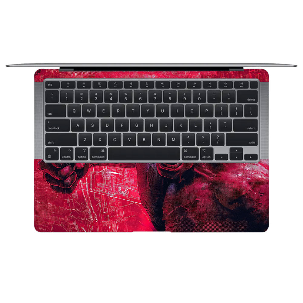 Gamma Rage Red Hulk MacBook Air 13 Intel 2020 Laptop Skin