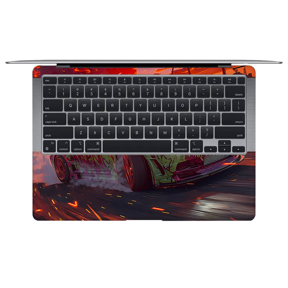 Tokyo Drift Vibes MacBook Air 13 Intel 2020 Laptop Skin