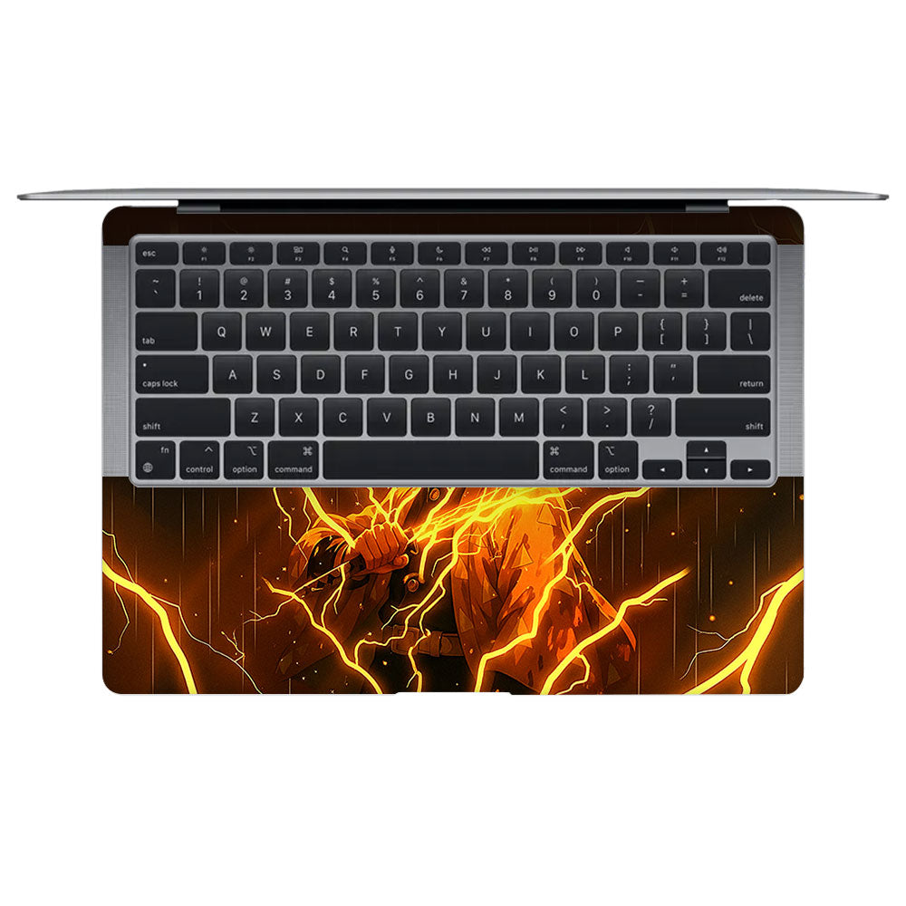 Thunder Soul Lightning Zenitsu MacBook Air 13 M1 2020 Laptop Skin