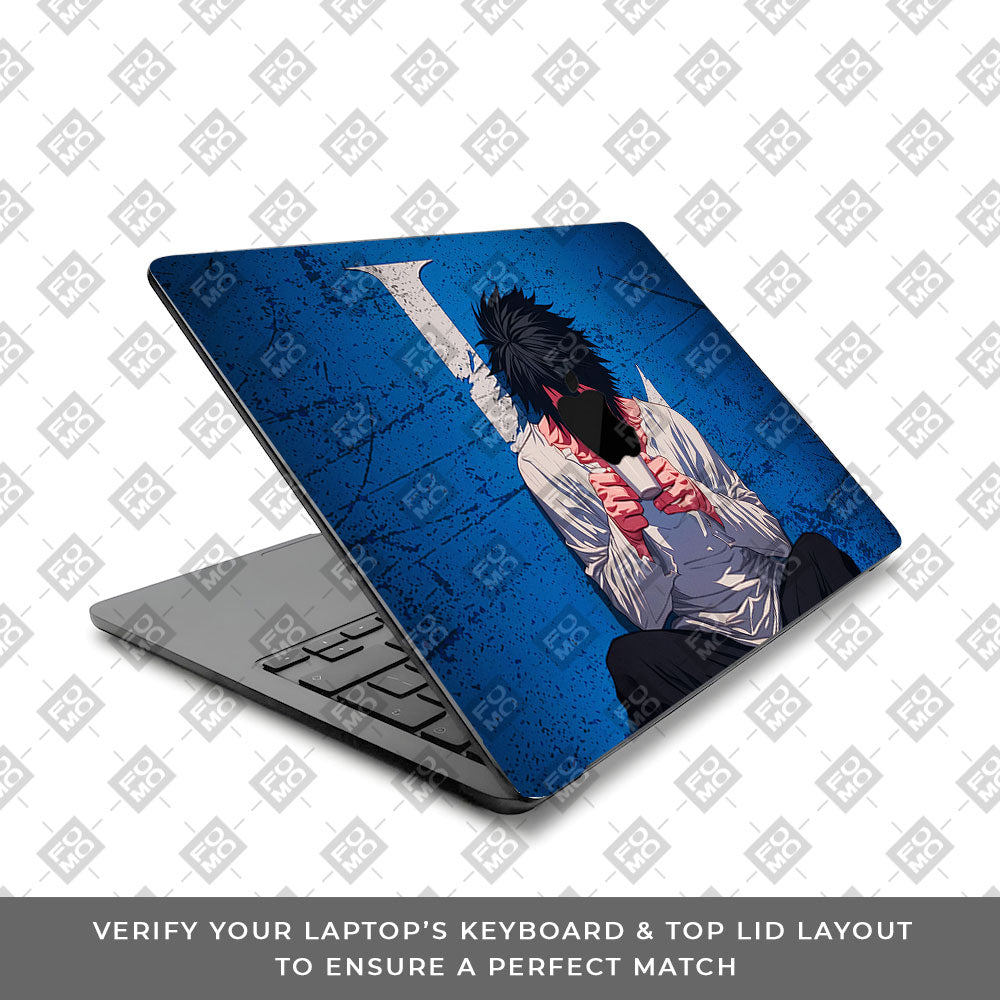 Death Note L Lawliet MacBook Air 13 Intel 2020 Laptop Skin