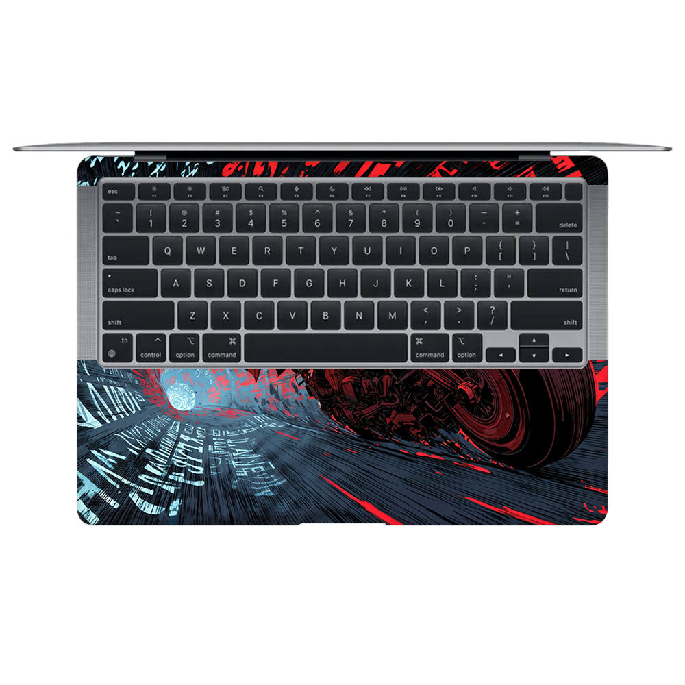 Dark Knight Overdrive MacBook Air 13 Intel 2020 3D Laptop Skin