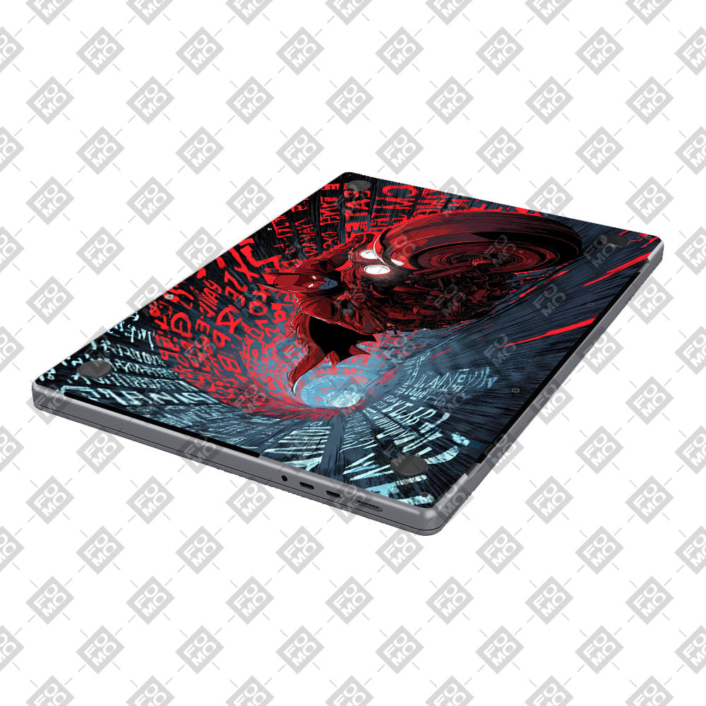 Dark Knight Overdrive MacBook Air 13 M4 2025 3D Laptop Skin