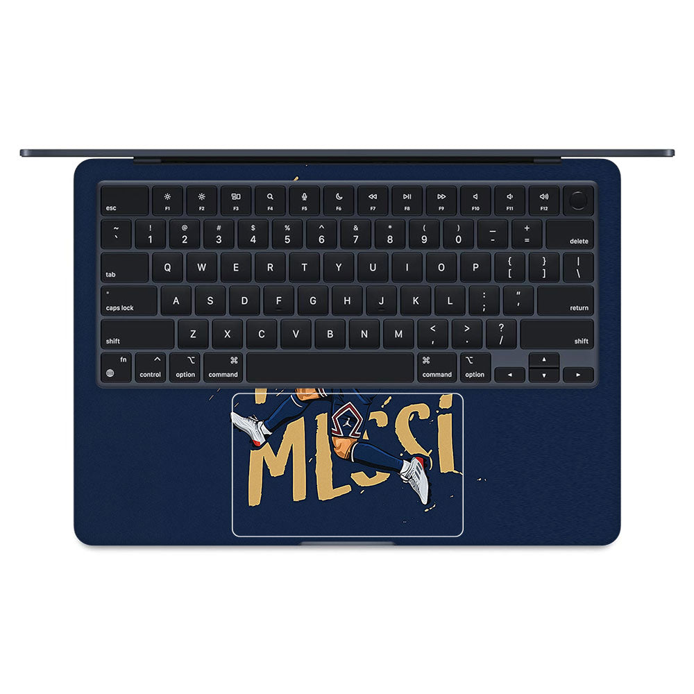 Messi Motion Masterpiece MacBook Air 13 M3 2024 Laptop Skin