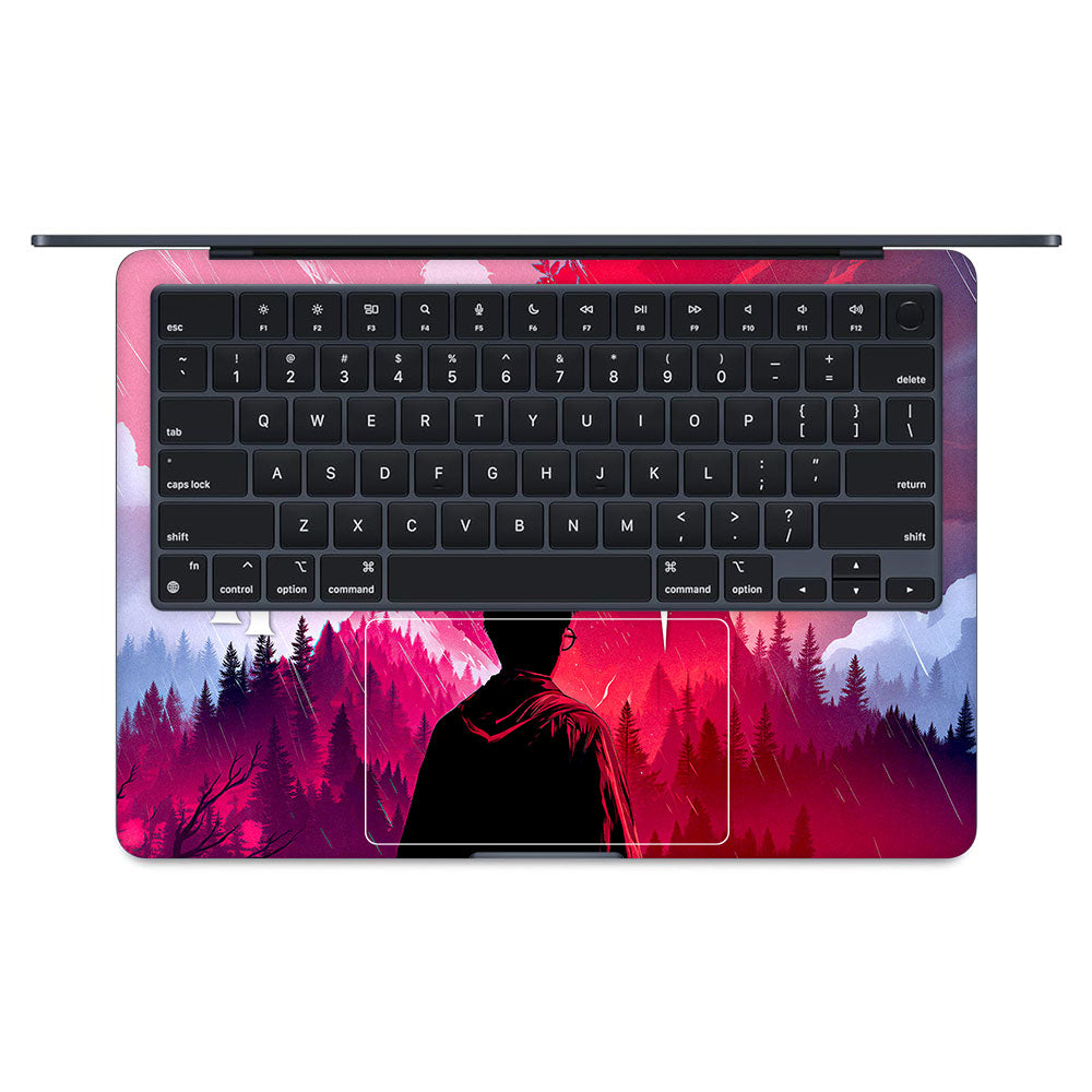 Harry Potter Magical Hogwarts MacBook Air 13 M4 2025 Laptop Skin