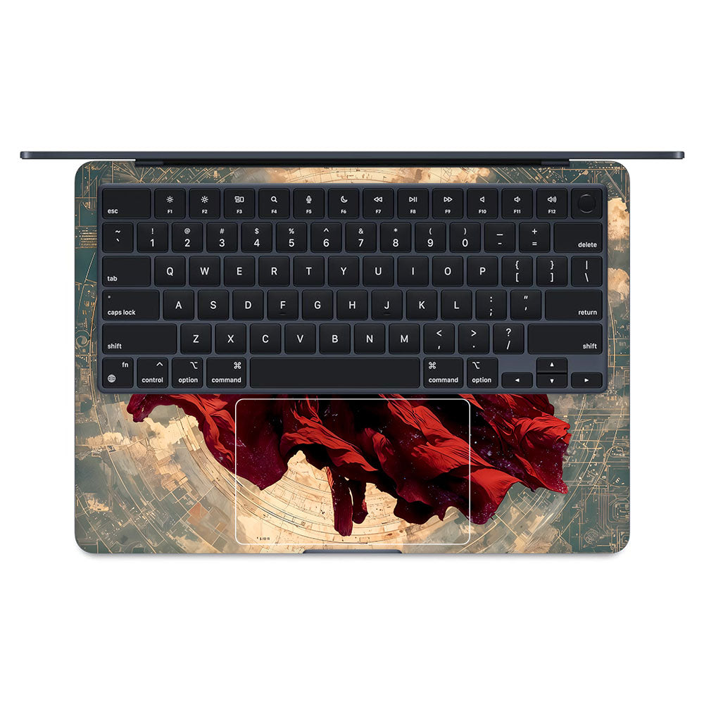Superman Ascends MacBook Air 13 M3 2024 Laptop Skin