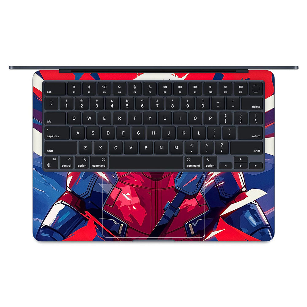 Deadpool Power Burst MacBook Air 13 M3 2024 Laptop Skin