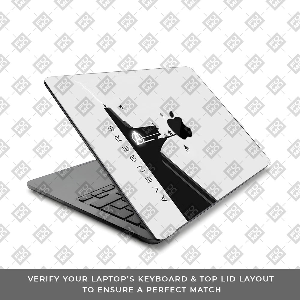 Avengers In Action MacBook Air 15 M5 2026 Laptop Skin
