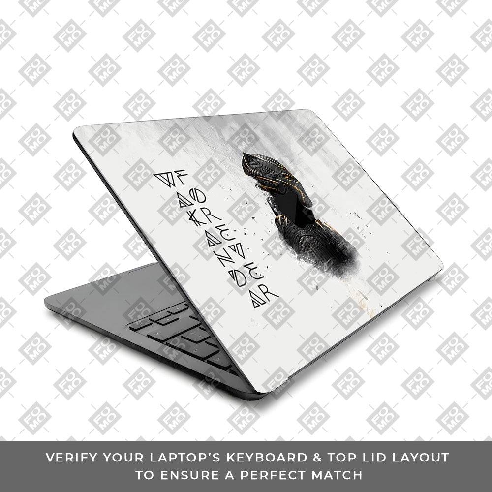 Wakanda Forever Black Panther Comic MacBook Air 15 M5 2026 Laptop Skin