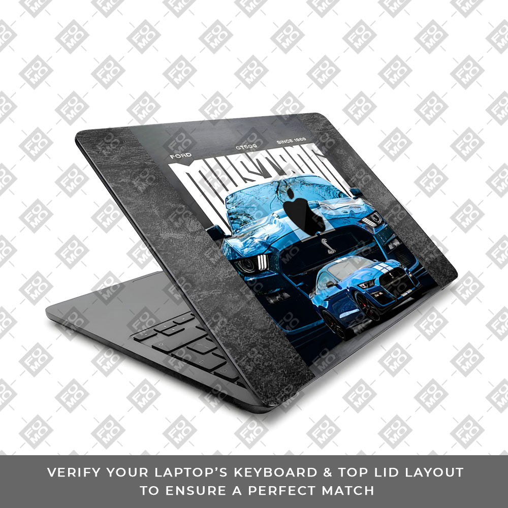Ford Mustang GT500 MacBook Air 13 M5 2026 Laptop Skin