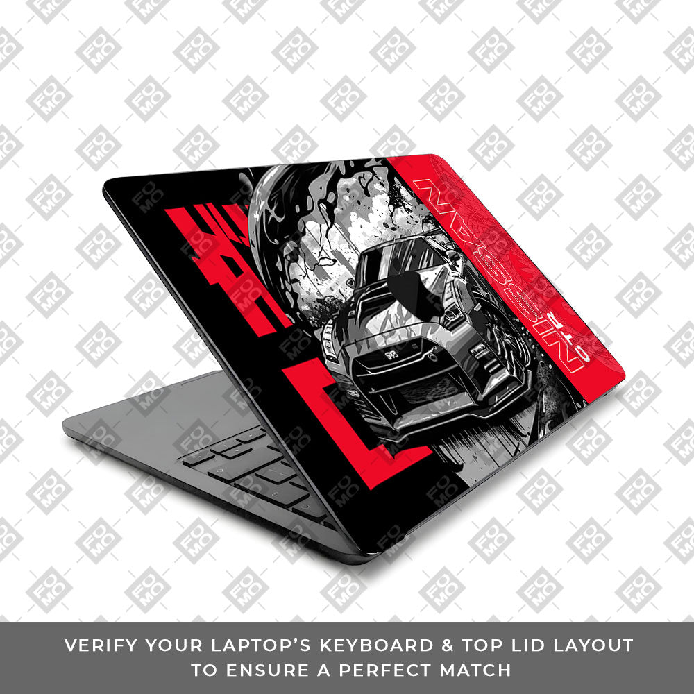 Nissan GTR Thrill MacBook Air 15 M5 2026 Laptop Skin
